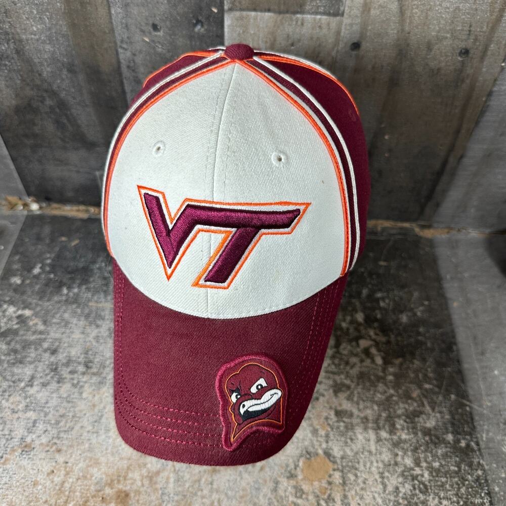 Virginia Tech Hokies Strapback Hat Top Of The World VT Hokie Bird One Size